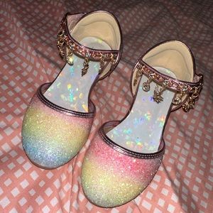 Rainbow dress shoes